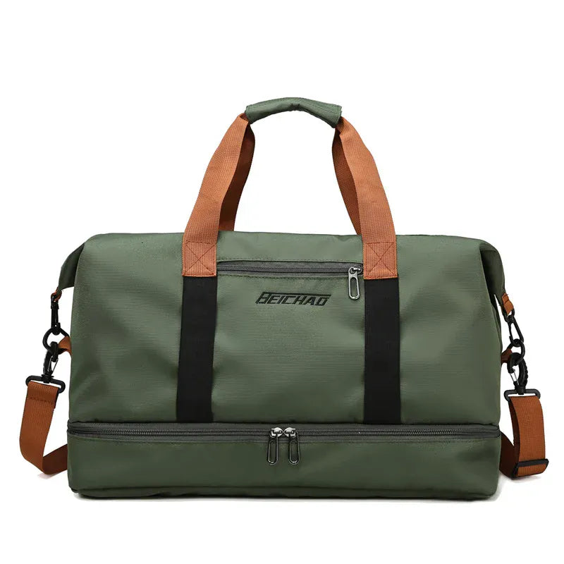 Le sac des voyageurs vert armée Sac à Bandouliere Chic
