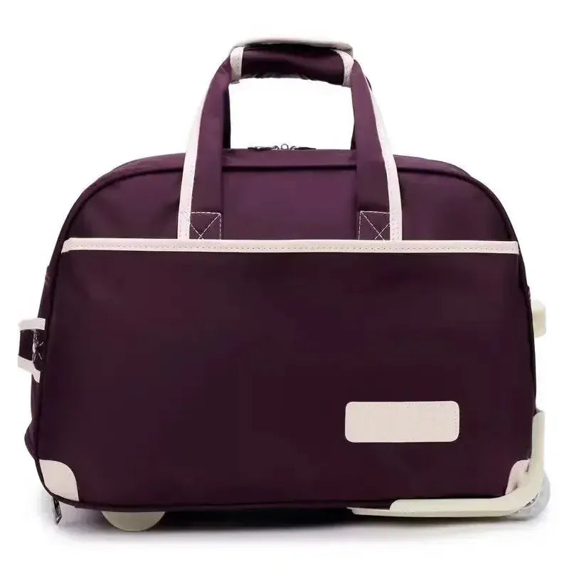 Le sac des voyageurs violet / 20 pouces 500mm Petite Valise a Roulettes