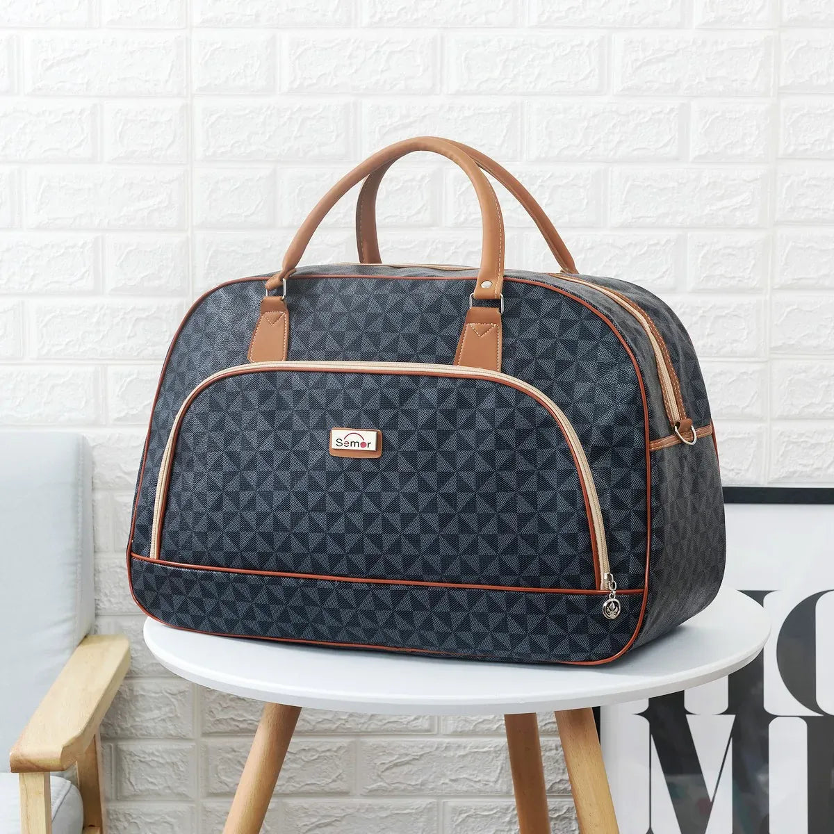 Sac de Voyage à Motifs Femme – Élégant & Grande Capacité