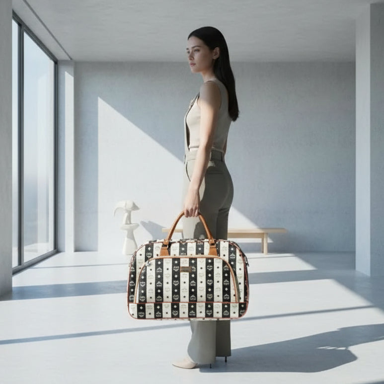 Sac de Voyage à Motifs Femme – Élégant & Grande Capacité